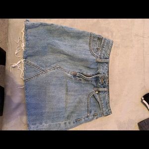 Jean skirt